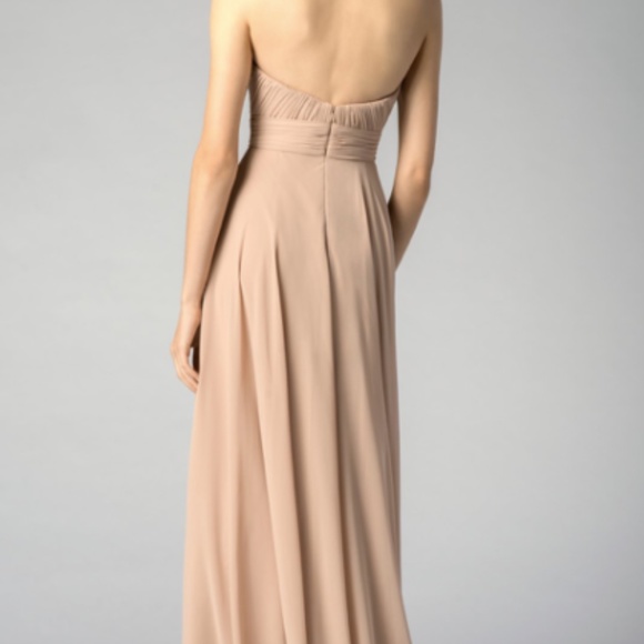 sachin and babi light blue dress How to Know if Crepe Dresses are Right for Your Bridesmaids